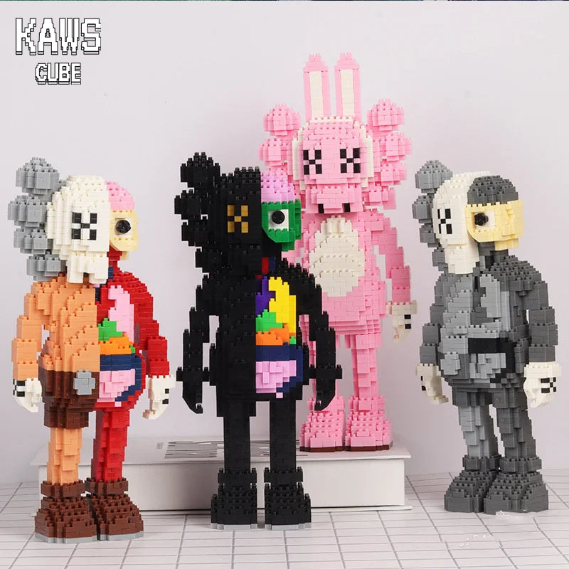 カウズ KAWS Dissected Companion: Nanoblock ナノブロック「360mm」0906-13