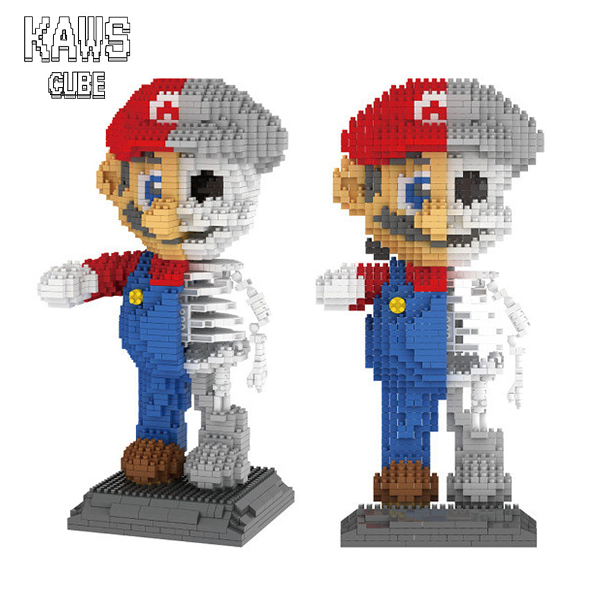 Marioブロック： スケルトン Mario「220mm」0314-1-1