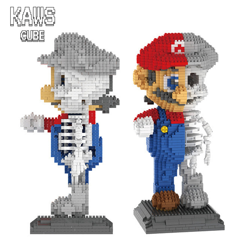 Marioブロック： スケルトン Mario「220mm」0314-1-1