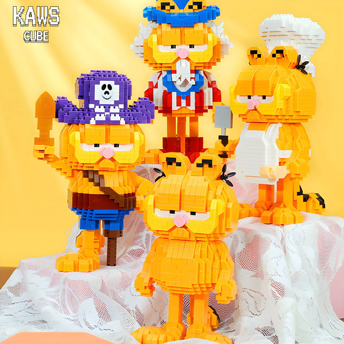 Garfield ブロック：UNCLE  SAM 「167mm」0314-1-12