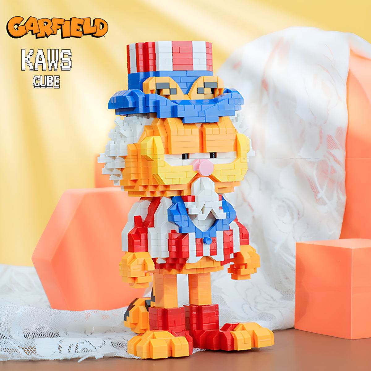 Garfield ブロック：UNCLE  SAM 「167mm」0314-1-12
