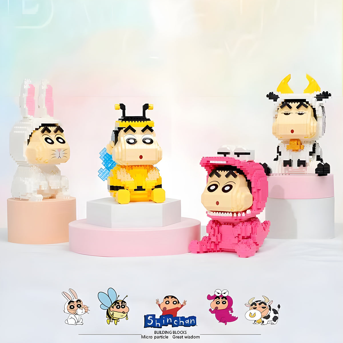 ブロック  クレヨンしんちゃん：Nanoblock  Dairy Cow「151mm」0318-2-3
