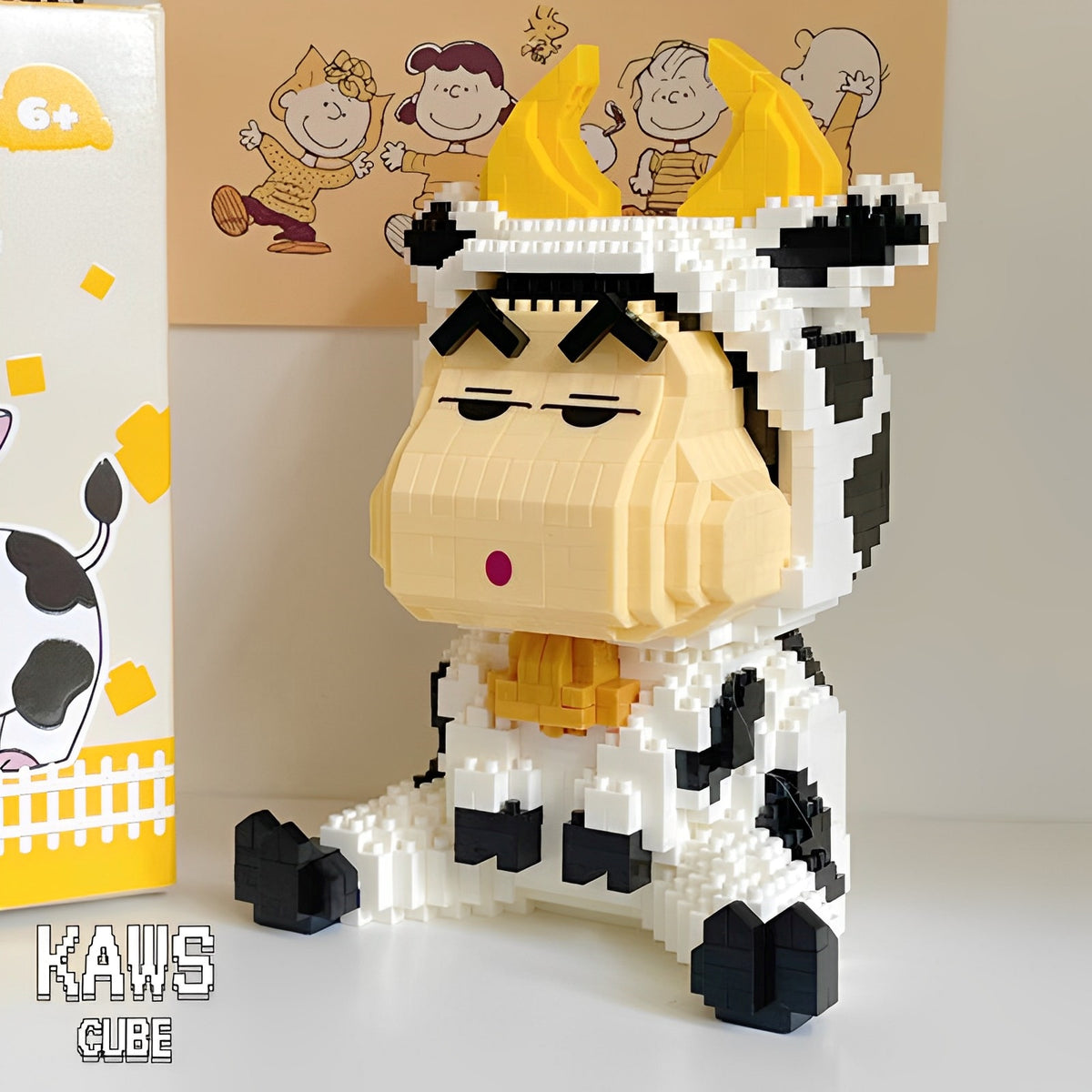 ブロック  クレヨンしんちゃん：Nanoblock  Dairy Cow「151mm」0318-2-3