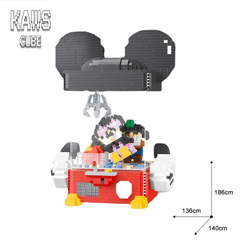 Mickeyブロック：Clip Doll「186mm」0703-1-1