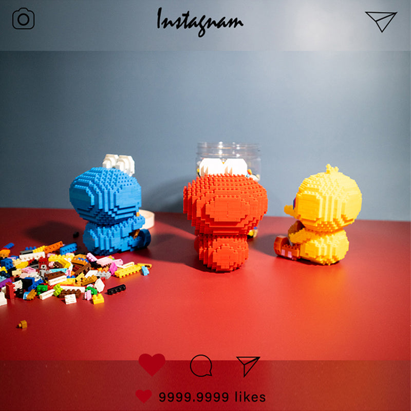 カウズ  KAWS  ストライプ : Nanoblock 「109mm」0920-1-1