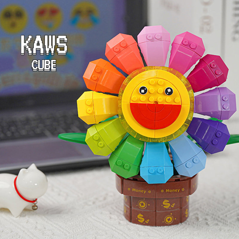 FLOWERブロック：emoji Sunflower「195mm」1231-3