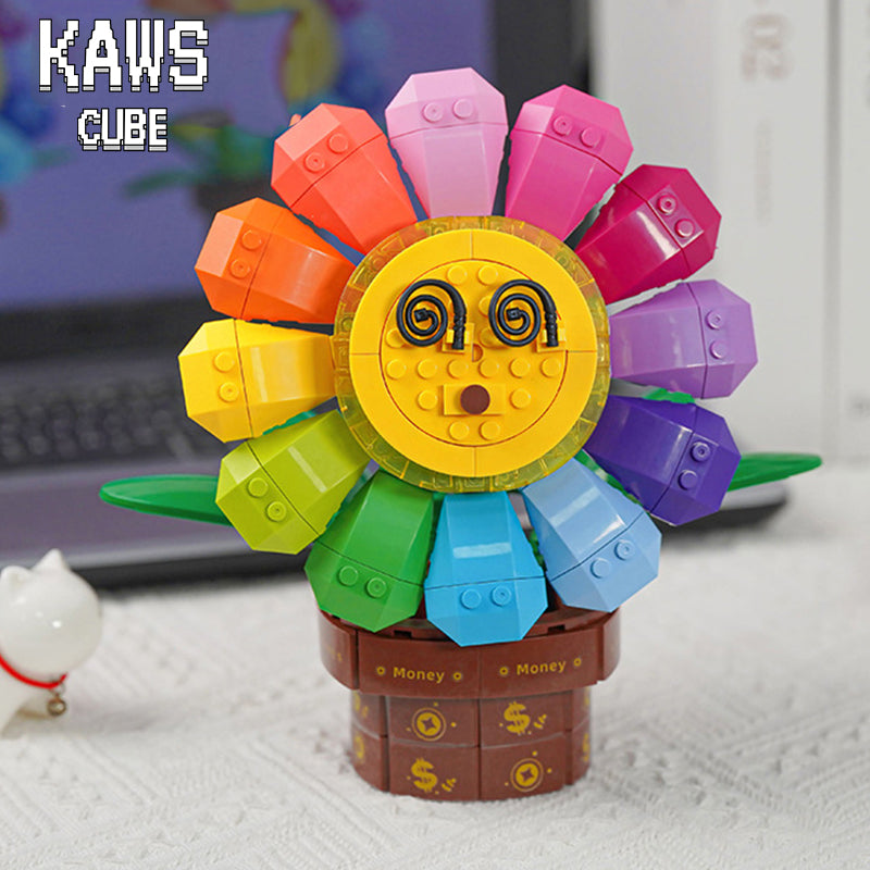 FLOWERブロック：emoji Sunflower「195mm」1231-3