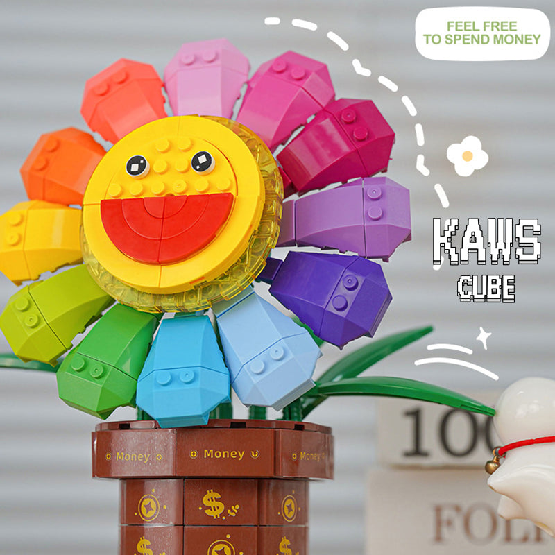 FLOWERブロック：emoji Sunflower「195mm」1231-3