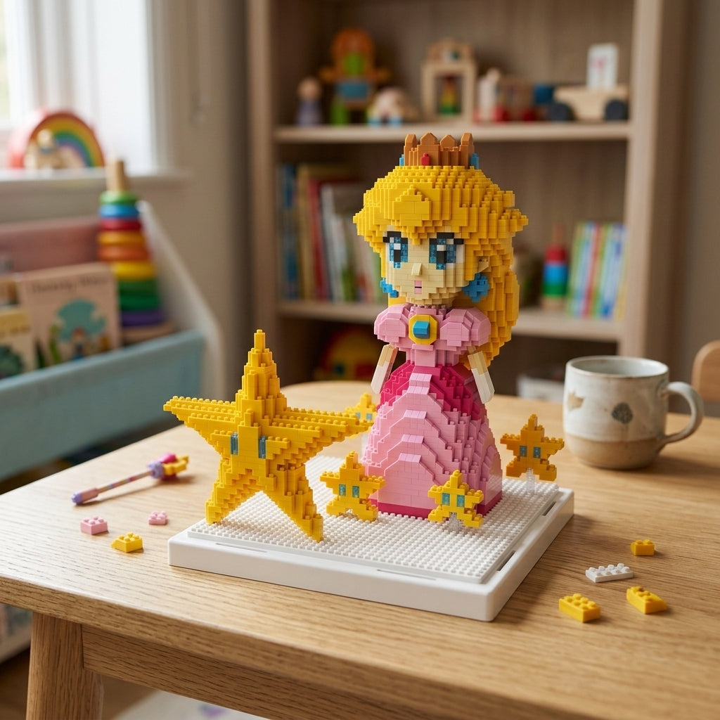 Marioブロック：  Mario Princess Peach「210mm」260403-5
