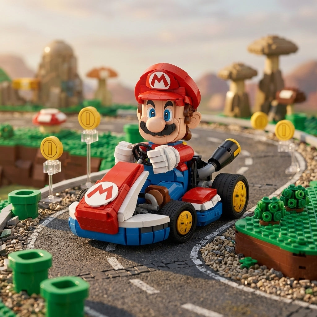 Marioブロック：  Mario Kart「210mm」260403-6