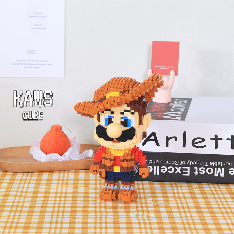 Marioブロック：Cowboy マリオ「159mm」0219-2-1