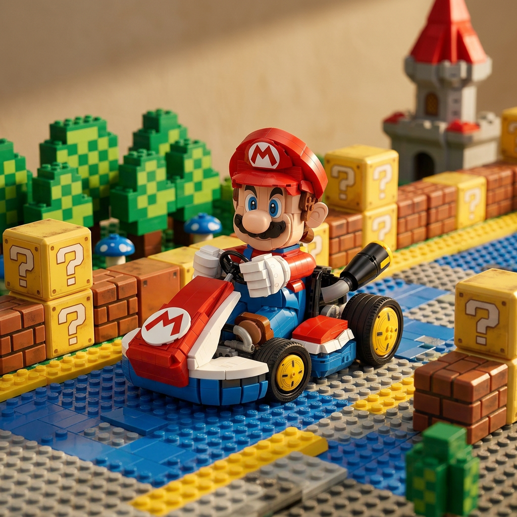 Marioブロック：  Mario Kart「210mm」260403-6