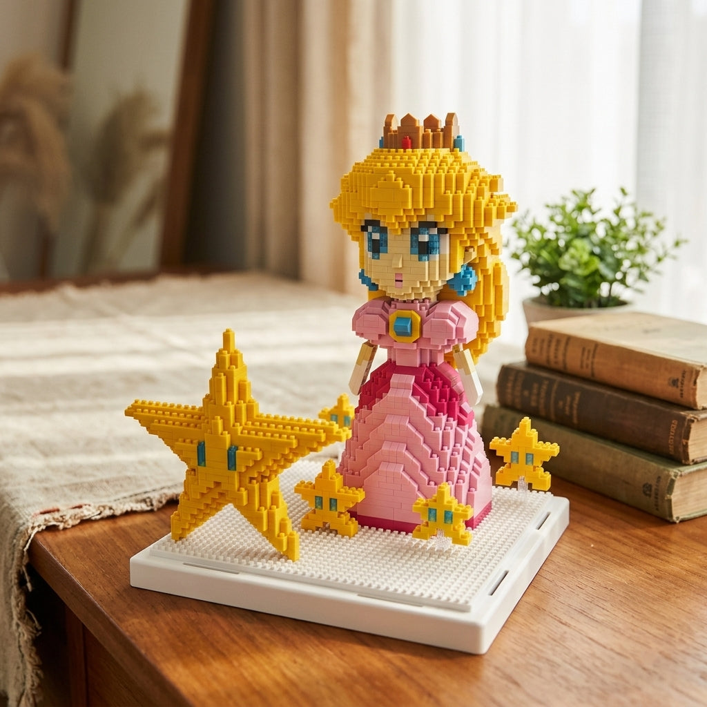 Marioブロック：  Mario Princess Peach「210mm」260403-5
