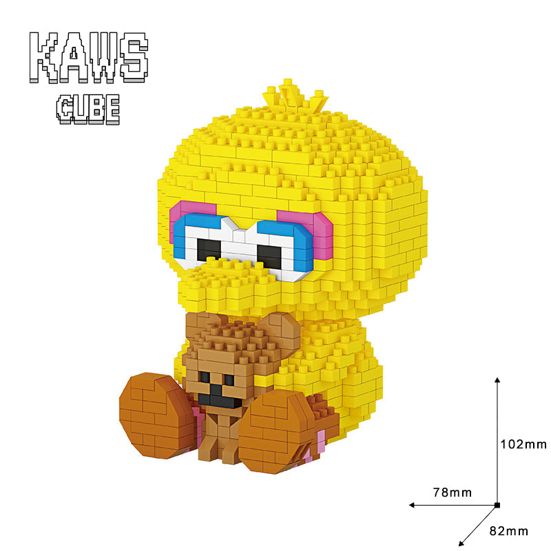 カウズ  KAWS  ストライプ : Nanoblock 「109mm」0920-1-1