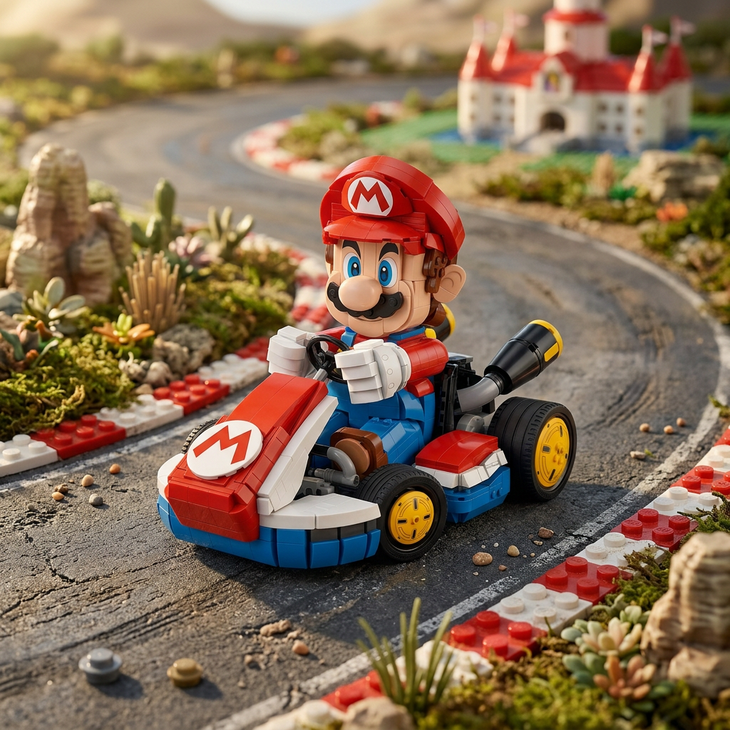 Marioブロック：  Mario Kart「210mm」260403-6