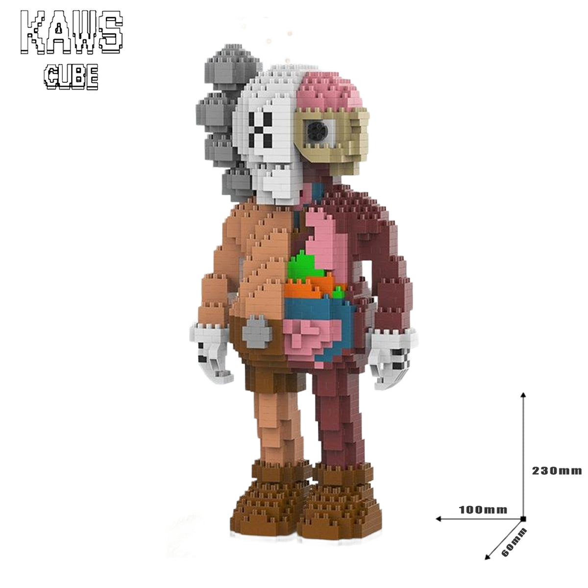 カウズ KAWS  Dissected Companion： Nanoblock  ナノブロック「230mm」260611-1