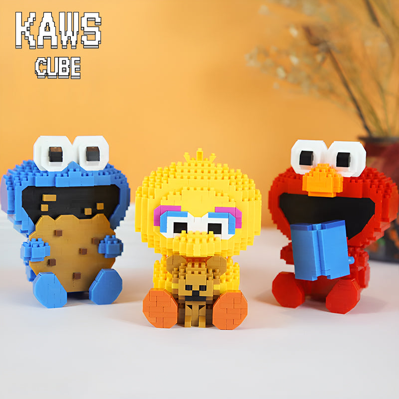 カウズ  KAWS  ストライプ : Nanoblock 「109mm」0920-1-1