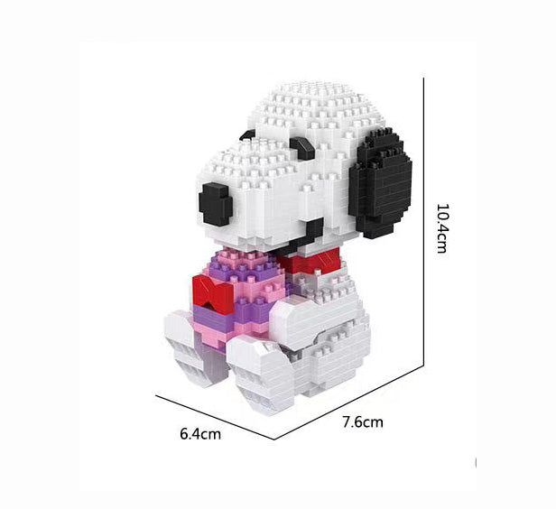 ブロック SNOOPY  愛を抱いて 限定「104mm」
