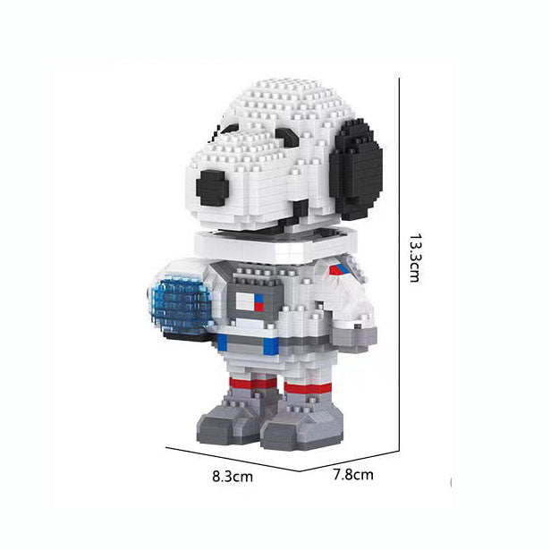 ブロック SNOOPY  アストロノーツ 限定「133mm」
